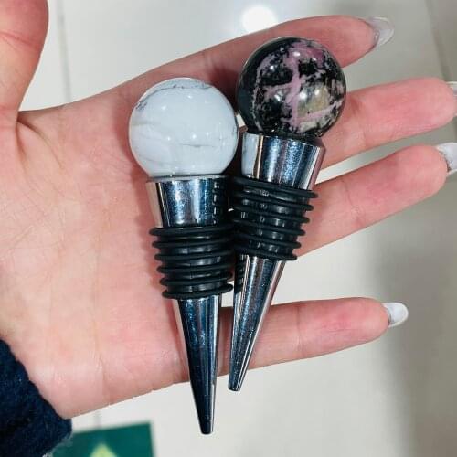 Natural Crystal Leak-Proof Red Wine Stopper Retain Freshness Wine Plug Bar Tools