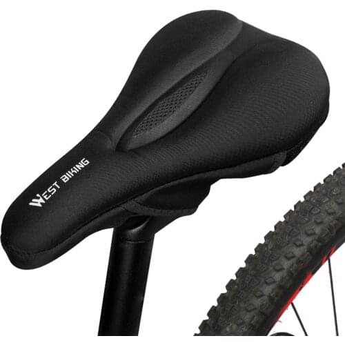MTB Bicycle Saddle Seat Bicycle Road Cycle Saddle Mountain Bike Gel Seat Cushion Shock Absorber Comfortable Bike Accessories