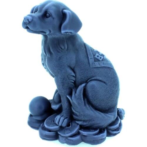 3D Dog Silicone Soap Mold Handmade Flexible Mould