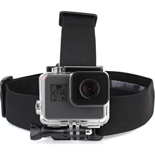 Universal Sport Camera Head Strap Anti-slip Adjustable Buckle Camera Shooting Headband Holder Belt Band Shooting Accessories