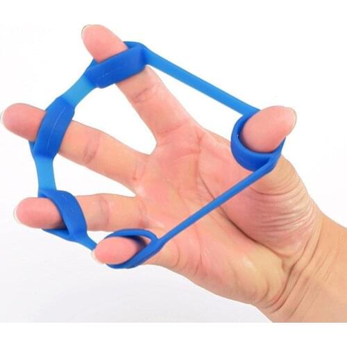1Pcs Finger Tension Ring Finger Strength Exercise Gripper Grip Muscle Strength Builder Wrist Forearm Finger Builder Arm Hea C8V5