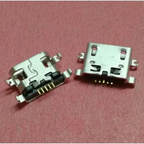 50Pcs Charging Port USB Charger Plug Dock Connector For Alcatel One Touch POP C7 Dual 7040 7041 4S 6070 6030 OT995 Idol 2S 6050