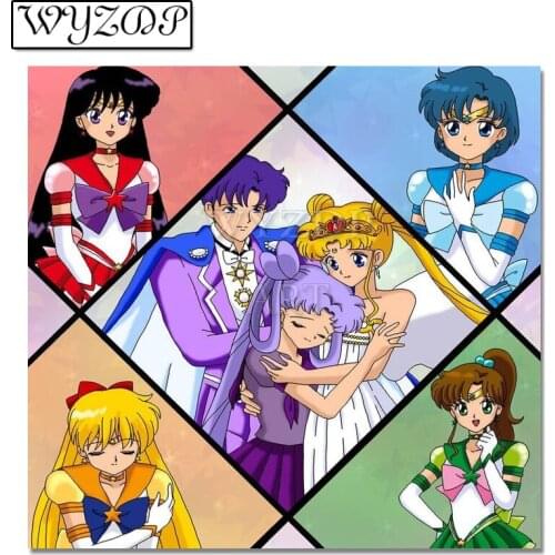 5D Diamond painting Cartoon Pictures Full Square/Round Diamond Embroidery Mosaic Cross stitch Gift Kits Home decor 20210361