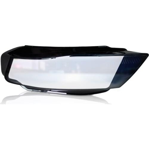 TAOCHIS Car Headlight Lens for AUDI A4L B8 2009-2012 Shade Transparent Glass Plastic Cover Lighthouse Front Light Shell Light