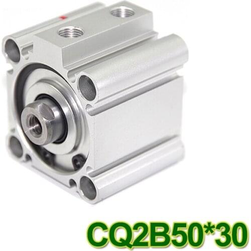 CQ2B50*30 SMC Type CQ2B series CQ2B50-30 50mm bore 30mm stroke Double Action single rod Pneumatic Compact Cylinder high quality