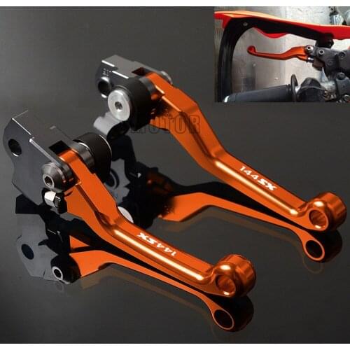 For 144SX 144 SX 2005-2018 2006 2007 2008 2009 2010 2011 CNC Motorcycle Dirt Pit Bike Motocross Pivot Brake Clutch Levers
