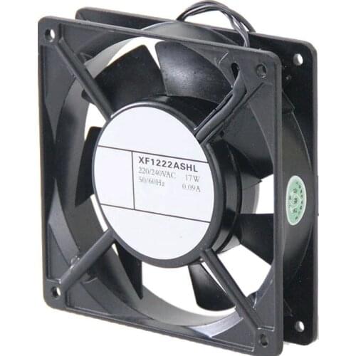 AC Cooling Fan 12mmx12mmx25mm Fan AC220/240V 0.1A is Suitable for Duct Ventilation and Heat Dissipation
