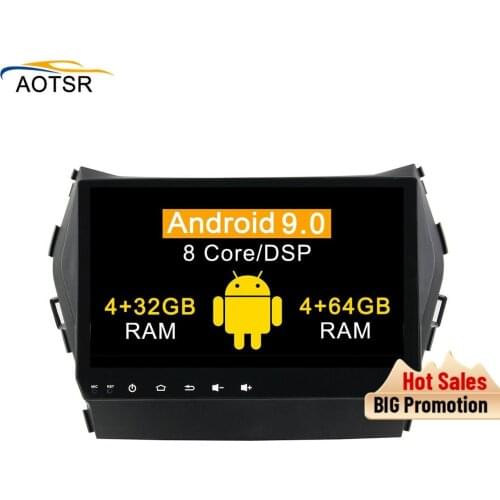 DSP 4+64 Android 9.0 car DVD 2din car radio GPS Navi system For Hyundai IX45 2014 2015 2016 car gps navigation stereo head unit