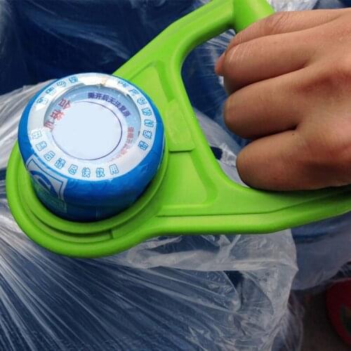 Flat Water Bottle Handle Easy Lifting Anti-Slip Holder Advanced Ergonomic Water Bottle Carrier Lifter SCVD889