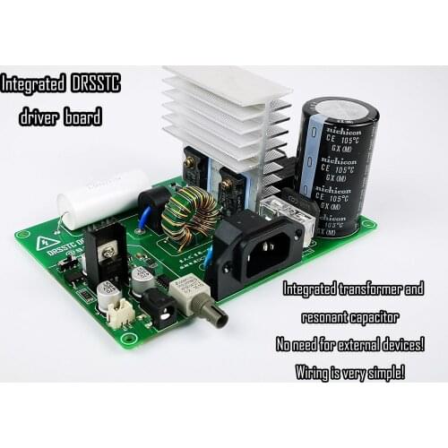 Integrated DRSSTC Driver Board Transistor Dual Resonance Music Tesla Coil Core Driver