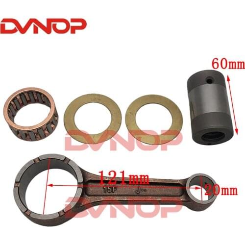Motorcycle Crankshaft Connecting Rod Kit For Suzuki Burgman400 Skywave400 AN400 AN 400 connect rod NEW 12161-15F00 1999-2006