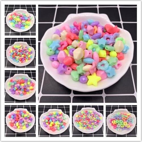 New Acrylic Beads Earrings Necklace Accessories Beads For Jewelry Making DIY Jewelry Necklace Accessories Wholesale