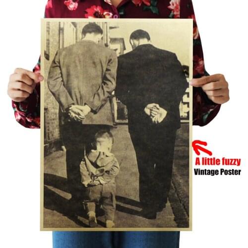 New The cute child/classic photo/kraft paper/bar poster/Retro Poster/decorative painting /Well, its a complicated world