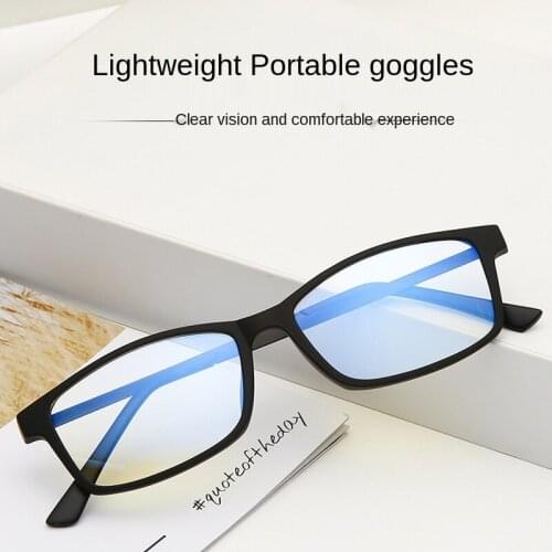 Blue Light Blocking Glasses Retro Rectangle Frame Eyewear Women Men Optical Spectacles Anti-blue Rays Computer Gaming Eyewear TR