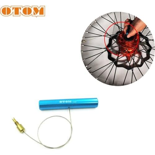OTOM Motocross Air Valve Puller Body Aluminum Stayguy Steel Mounting Tool For CRF SXF XCW FC FX WRF YZF KXF RMZ Motorcycle Parts