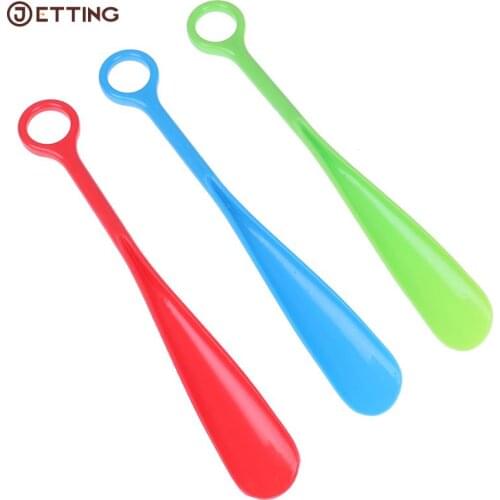 New 30cm Plastic Shoes horn Artifact Pull Pumping Shoes 30cm Shoe Horn Shoes Spoon