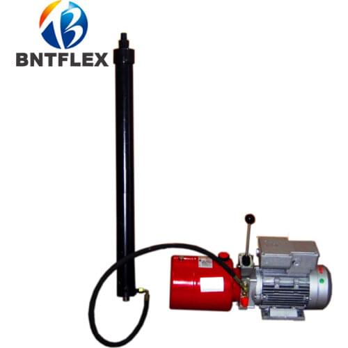 Stacker truck lift 2 tons 1.6m hydraulic oil cylinder lift truck cylinder forklift cylinder jack DC12V power pump unit assembly