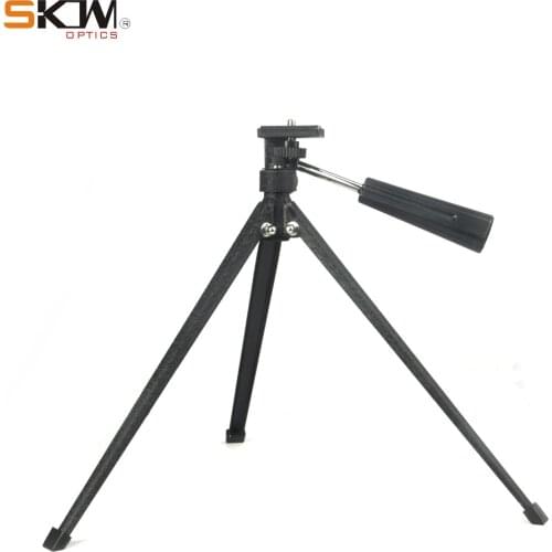 Spotting scope tripod steel black 1/4 inch for desk