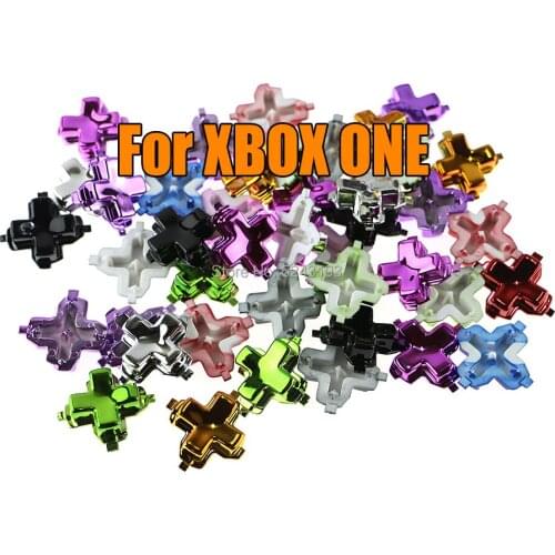 1pcs Hight quality Plated chrome D-Pad Dpad D pad Key Button for Xbox one xboxone Controller Direction Buttons