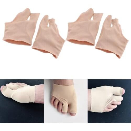 2 Pairs Silicone Bunion Corrector Hallux Valgus Toe Spreader Pain - Correction Bale Protection