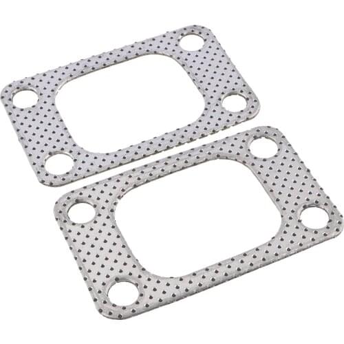 2PCS Universal Gasket For T35 T38 GT35 GT35R TURBO Manifold Outlet TU-CGQ26S
