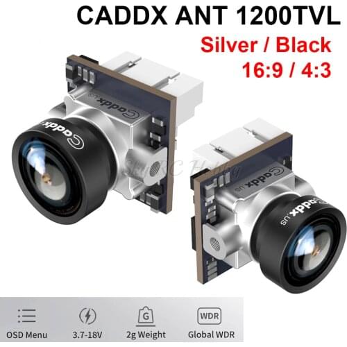 2g CADDX ANT 1200TVL Global WDR OSD 1.8mm Ultra Light FPV Nano Camera 16:9 4:3 for RC FPV Tinywhoop Cinewhoop Toothpick Mobula6