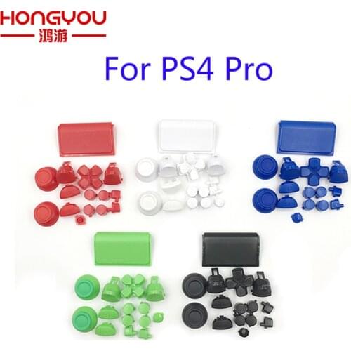 30Sets Pro Full Butons For Play Station Dualshock 4 PS4 Pro Controller JDM-040 JDS 040 R2 L2 R1 L1 Trigger Button