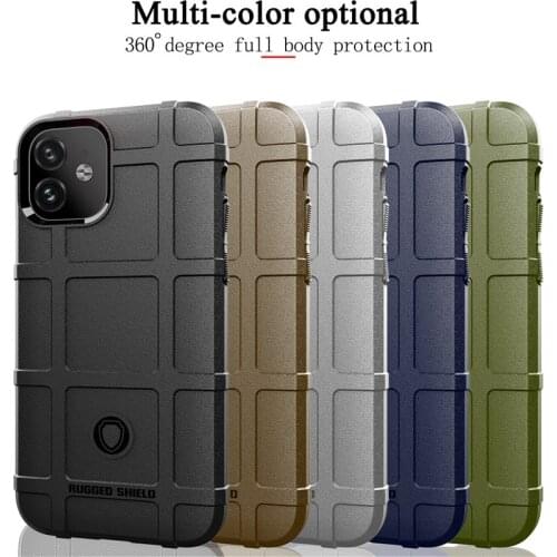 Military Army Armor Case For iPhone 7 8 6 S 6S Plus SE 2020 11 Pro 12 mini XR X S XS Max Rugged Back Cover For iPhone 11 Case