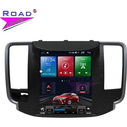 For Nissan Teana Duke 08-12 Android 10.0 6G+128G Car Multimedia Player Tesla Style GPS Navigation Octa Core DSP 10.4 " Auto Unit