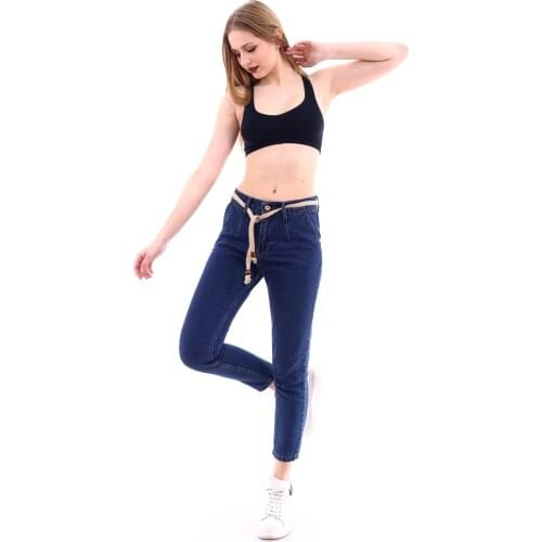 Jeans For Woman 2020 Boyfriend Pants High Waist Jeans Womens Jeans Full Length Mom Jeans Cowboy Denim Pant