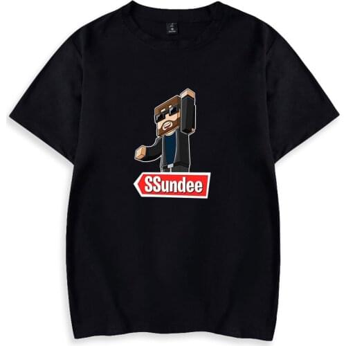 SSundee Print Spring Summer Holiday Street Graffiti Style Men/Women Casual T-shirt Streetwear Casual Style