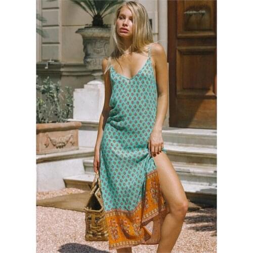 Летние платья миди Ibizacolor China At AliExpress