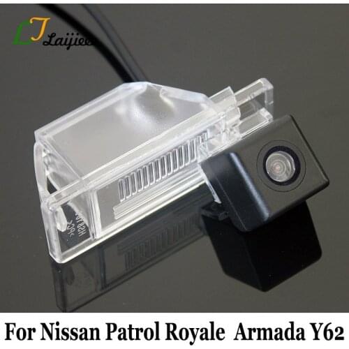 For Nissan Patrol Royale Armada Y62 2011 + Auto Reverse Camera / HD CCD Night Vision Car Parking Camera For Infiniti QX56 QX80