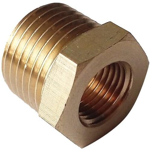 3/8" Male NPT*1/4" Female NPT Thread Brass Pipe Fitting Reducing Bushing
