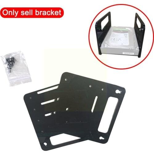 Desktop Computer 3.5-inch Hard Drive Bracket Hanging HDD Cage Acrylic External Rack Type DIY Mechanical Stacking Chassis Bo T3X8