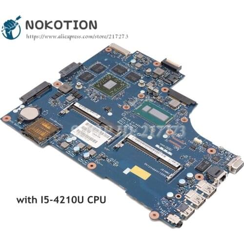 NOKOTION FOR DELL Dell Latitude 15 3540 laptop motherboard CN-08MDVW 8MDVW ZAL00 LA-A491P I5-4210U CPU HD 8550 2GB