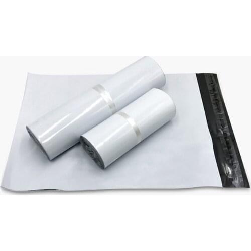 New Light Gray Courier Bag 10pc Self-seal Mailbag Plastic Poly Mailing Envelope Waterproof Postal Shipping Bags Courier Envelope