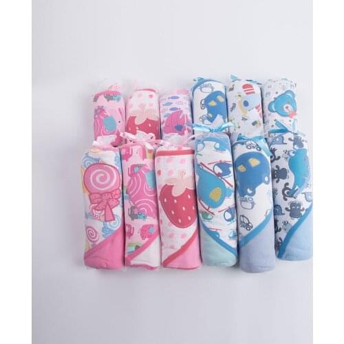 Double hug quilt, multifunctional wrap, baby cotton hug blanket, bath towel, blanket