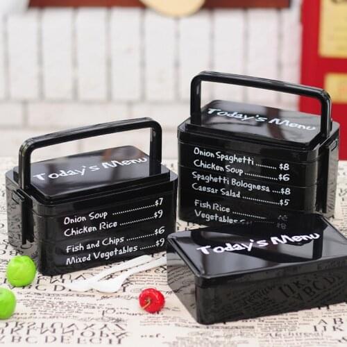 ONEUP Healthy Material Lunch Box Multi-layer Microwave Heating Bento Boxes High Capacity Food Storage Container Lunchbox Cutlery