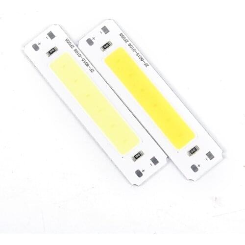5V 60*15mm COB Chip Bar Light Source 2W Strip Light For DIY USB Table Lamp Panel Light