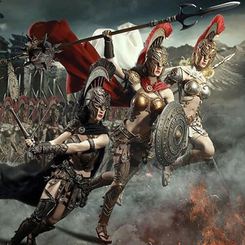 TBL PL2020-165 1/6 Female Spartan Army Commander Model Action Figure Collectible Toys for Fans Gifts