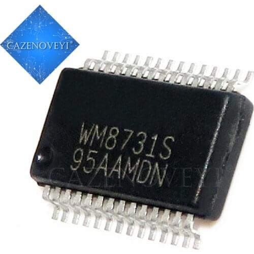 1pcs/lot WM8731SEDS WM8731S WM8731 SSOP-28 In Stock