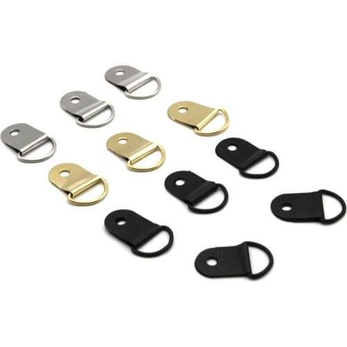 20pc picture hooks Picture Hangers Golden Silver Black Semicircle Hanging Oil Painting Mirror Picture Frame Work Photo Wall Hook
