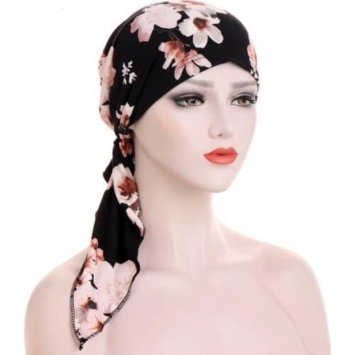 2020 New fashion Muslim hijab caps for women Leopard print arab wrap head scarf hijab underscarf caps turbante mujer