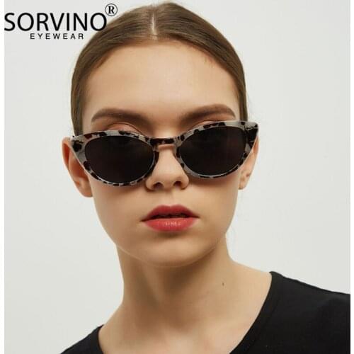 2021Vintage Cat Eye Sunglasses Women Brand Design Square Tortoise Shell Sun Glasses Leopard Frame Fashion Shades Eyewear UV400