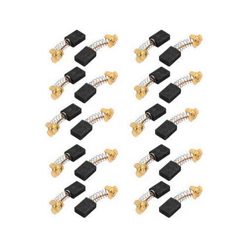7x13x17mm Carbon Brushes Power Tool for Electric Hammer Drill Motor