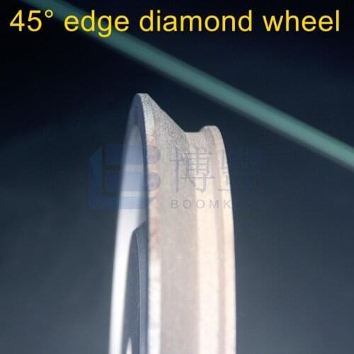 45 degree diamond wheels 150*22-8/9/10/12/15mm Grit 1#,Grit 2# for glass machine