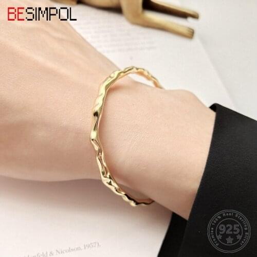 Золотые браслеты Besimpol China At AliExpress