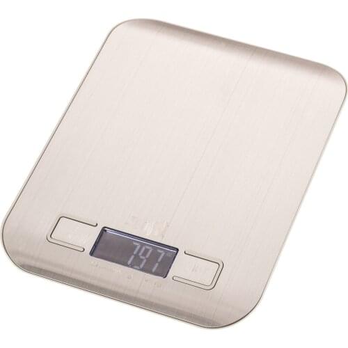 Digital Kitchen Scale 5kg/1g Portable LED Electronic Scales Food Balance Measuring Weight Kitchen LED Techfit TF 1002