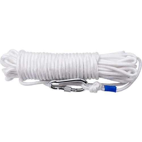 Length 20m steel wire core diameter 9.5cm light fire safety escape rope lifeline